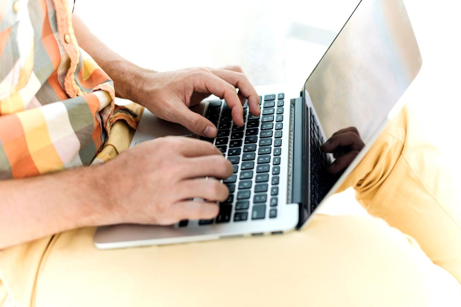 Financial planning workspace with budget documents